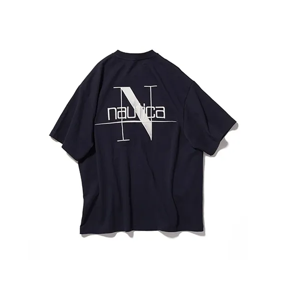 Nautica White Sail T Shirts Unisex-5