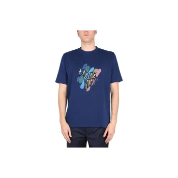 PS By Paul Smith T Shirts Men Blue