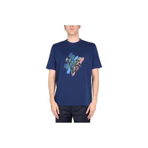 PS By Paul Smith T Shirts Men Blue