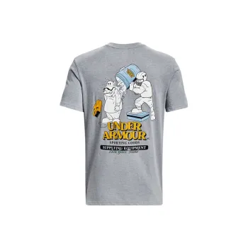 Under Armour T Shirts Men Gray