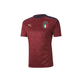 PUMA Uefa Euro 2020 Italy Home Goalkeeper Replica Mens Jersey