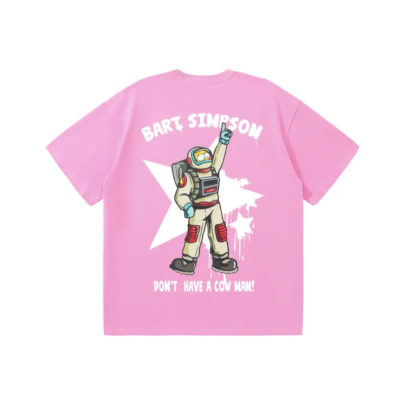 The Simpsons Drop Shoulder Sleeve T Shirt Unisex-10