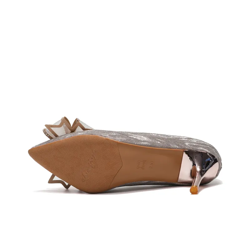 Dawei's House Slim Heel High Heels Women's-7