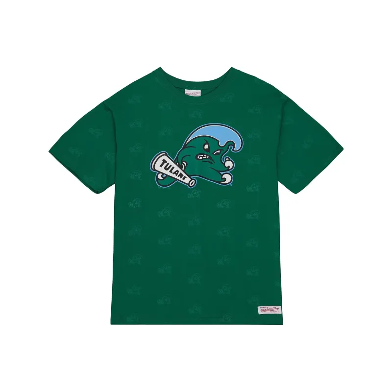Mitchell Ness T Shirts Men Green-0