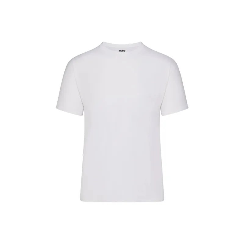 SKIMS STRETCH MENS T-SHIRT T-Shirt Men's CHALK/Powder Pink-0