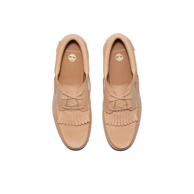 Hender Scheme x Timberland AUTHENTICS Collection Anti Slip Wear Resistant Low Top Casual Shoes Unisex Brown-1