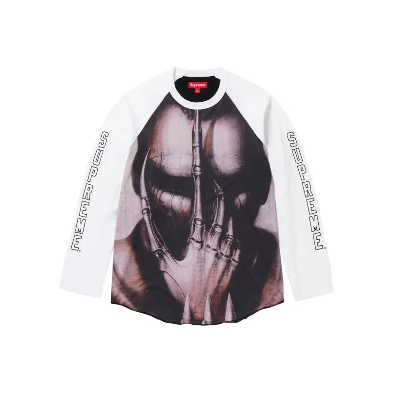 Supreme H.R. Giger Raglan L/S Top-2