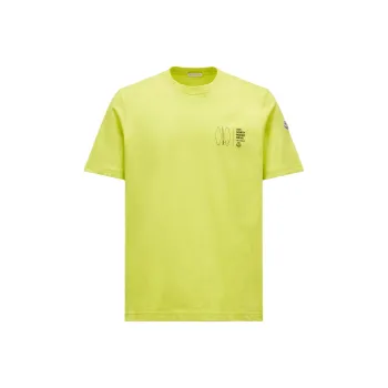 Moncler Surfboard print Cotton T shirt