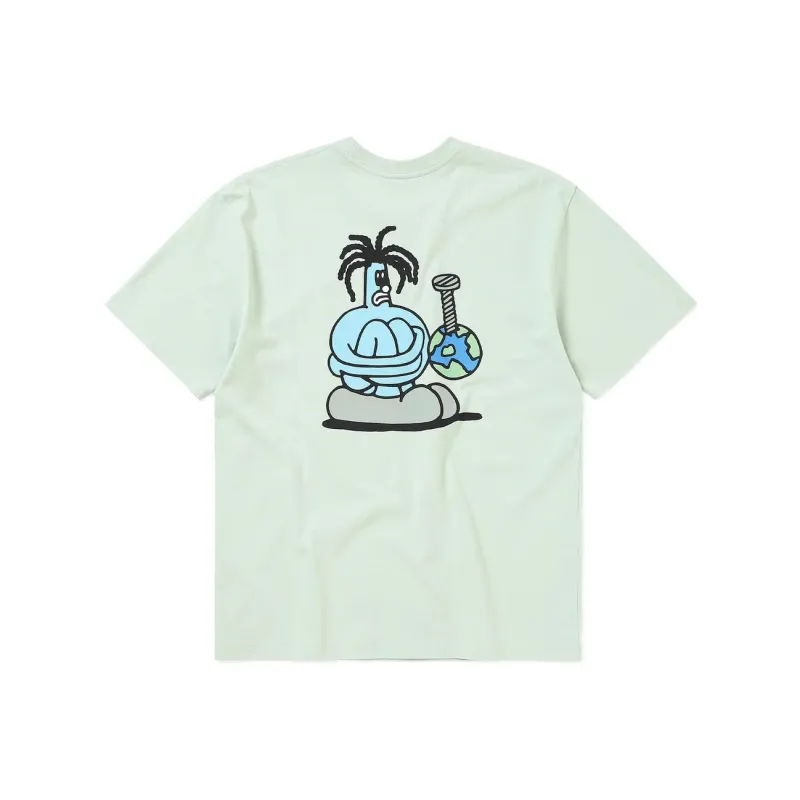 Thisisneverthat × SN Co branded Series T Shirts Unisex Mint Green-0