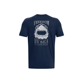 Under Armour Freedom T-Shirts Men Blue