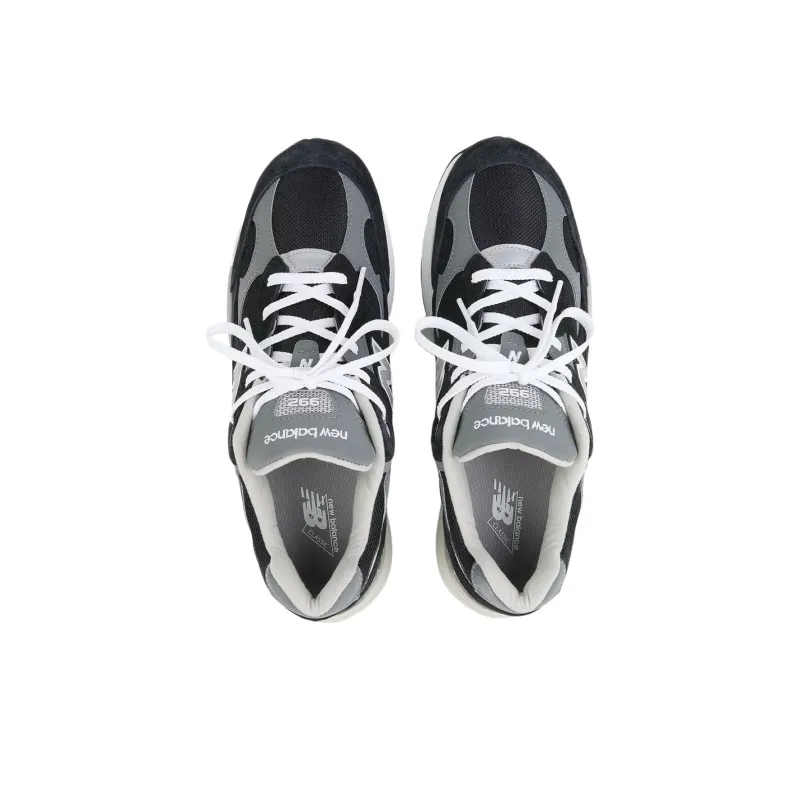 New Balance 992 MiUSA Black Grey-3