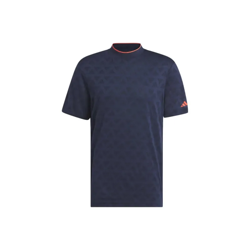 Adidas Free Shipping With AdiClub Adi Jacquard Mock Polo Shirt-0