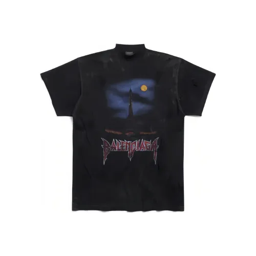 Balenciaga Sticky Note T Shirt Oversized In