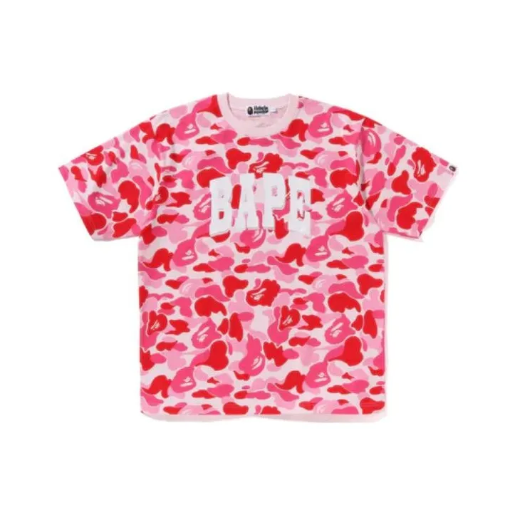 Bape Abc Camo Relaxed Fit Bape Logo Tee-2