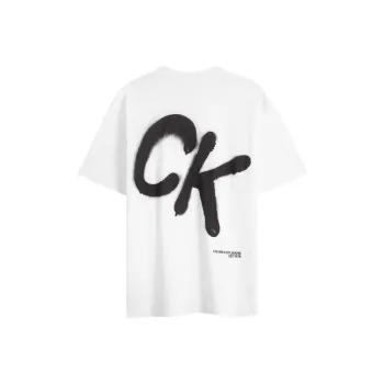 Calvin Klein Logo print Cotton T shirt