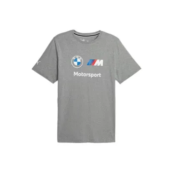 PUMA BMW M Motorsport T Shirts Men Gray