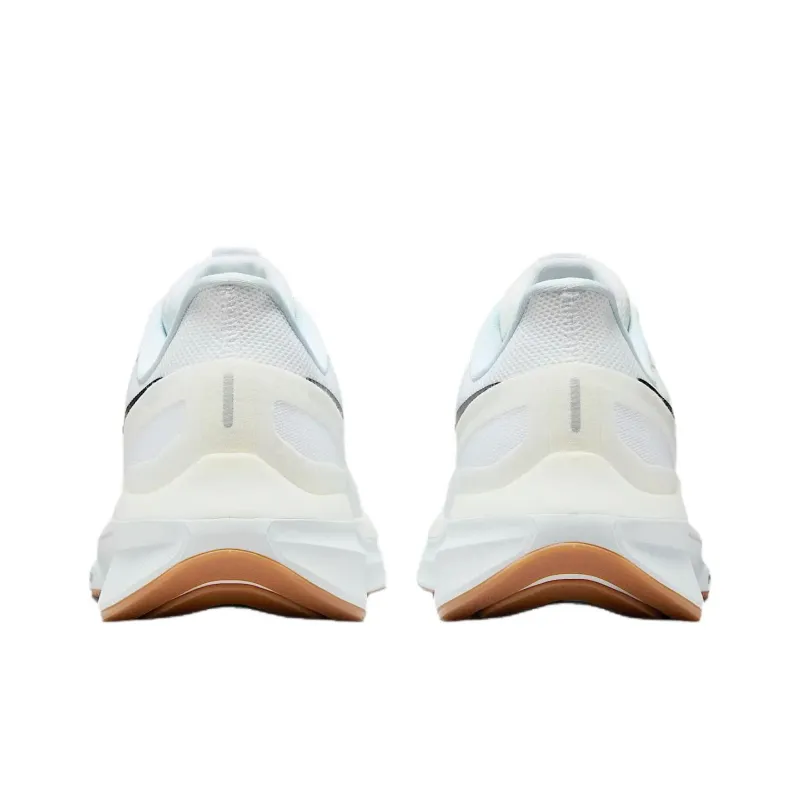 Nike Zoom Structure 25 Anti Slip Wear Resistant Low Top Casual Running Shoes Men's White-3