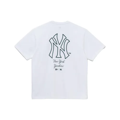 New Era x MLB T Shirt Unisex White