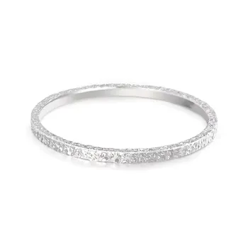 Fan Xing As Season S999 Fine Silver Bangles Women's