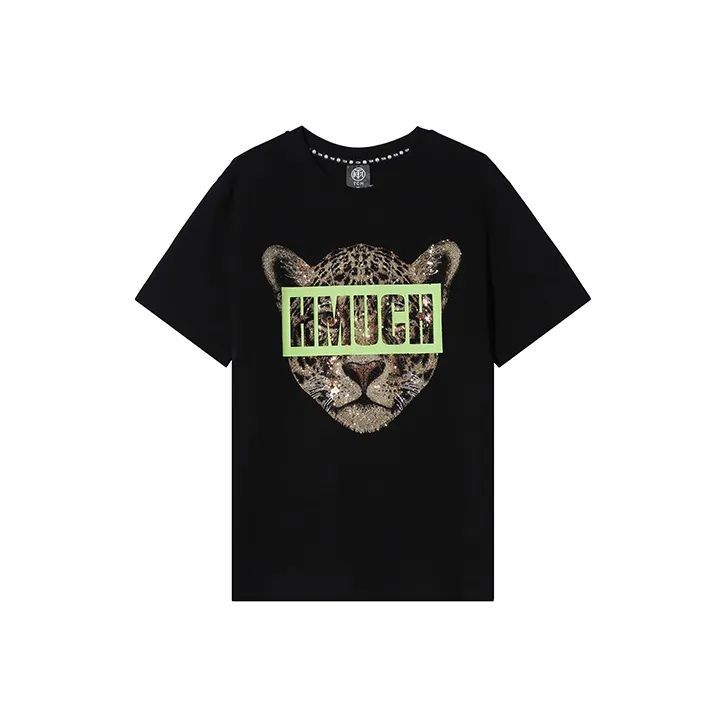 TCH T Shirts Unisex Black Base Gold Logo-0