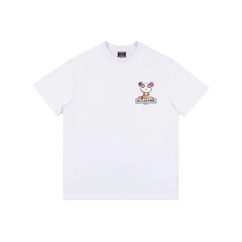 BLACKPINK X TAKASHI MURAKAMI Collaboration SS24 T Shirt Unisex White-0