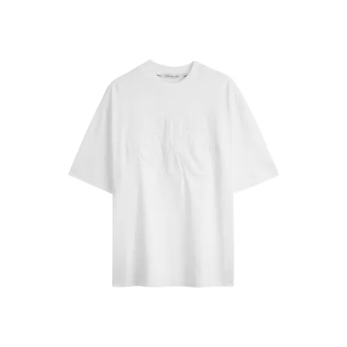 CALVIN KLEIN T Shirt Men's Moon White
