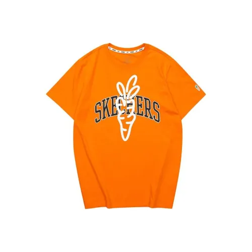 Skechers CARROTS Co-branded Series T-Shirt Unisex Orange