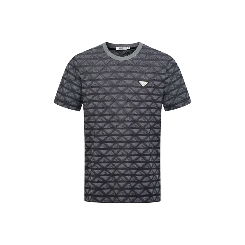 FERRE SS24 T Shirt Men's Gray Pattern-0