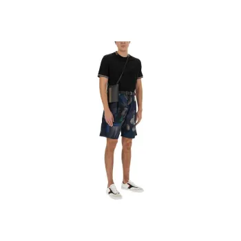 Paul Smith Signature Stripe Trim T Shirt