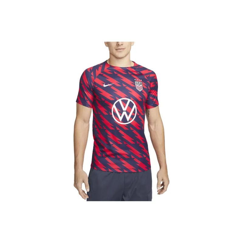 Nike USA Soccer Team Olympic Series U.S. Academy Pro T-Shirt Men's Speed Red-0