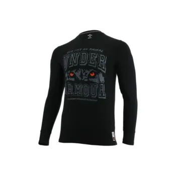 Under Armour RUN LAA T Shirts Men Black