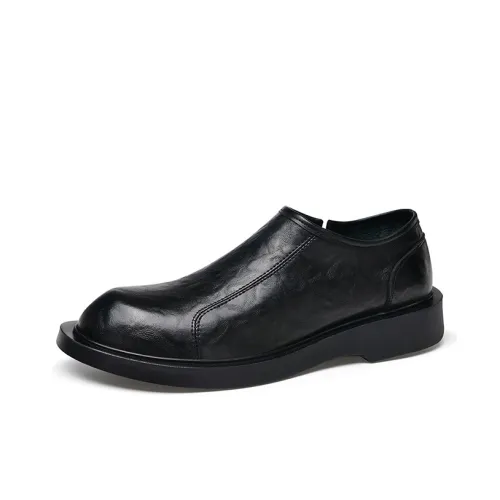 PLO CART Men's Casual Shoes Men Low Top Black/Brown