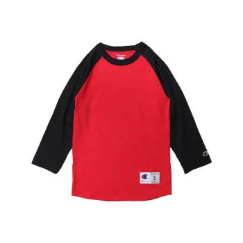 Champion T Shirts Unisex Red Black