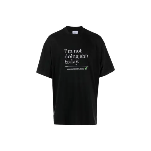 Vetements Not Doing Shit Today T Shirt