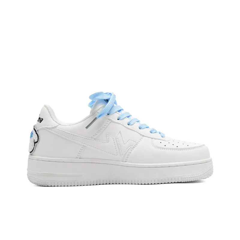 7 SEVFUN Lightweight And Breathable Low Top Skateboard Shoes Unisex Goku White-4