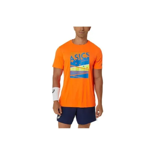 Asics GS Graphic Tee T-Shirt Men's Orange