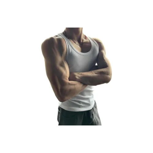 American Heavyweight Muscle Show Fitness Sleeveless Sports Shirt Unisex