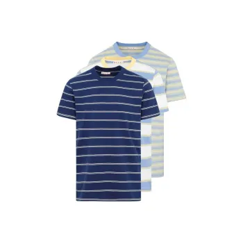 MARNI Pack Of Three Striped Crewneck T Shirts