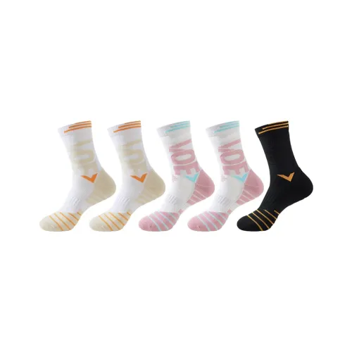 MIIOW Knee High Socks Unisex 5 Pack