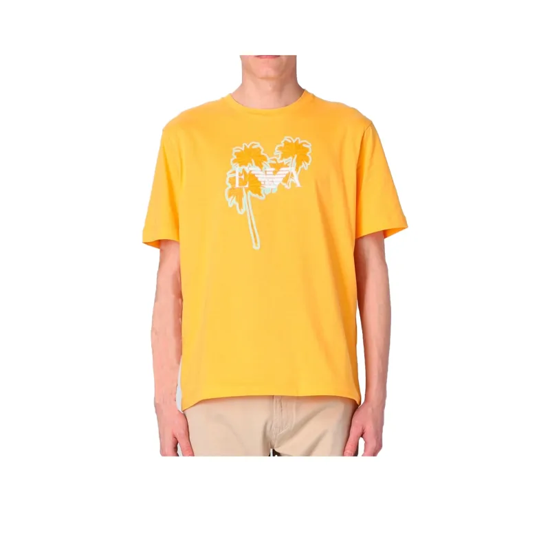 EMPORIO ARMANI T Shirt Men's Yellow-0