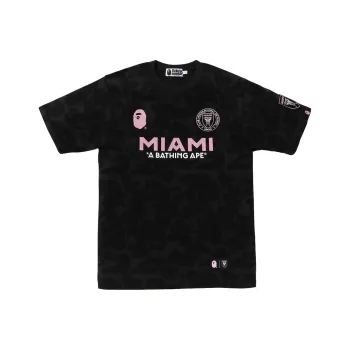 Bape X Inter Miami Cf Camo Tee