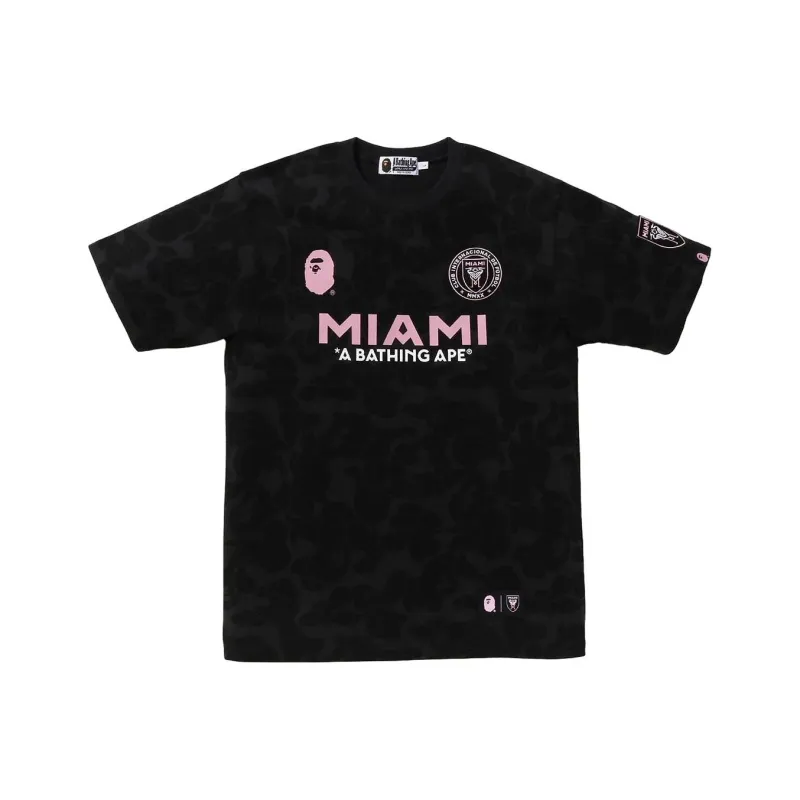 Bape X Inter Miami Cf Camo Tee-1