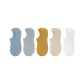 Light Blue+Light Gray+Ginger Yellow+Khaki+White