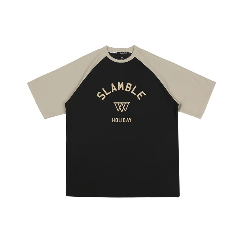 Slamble Short Sleeved T Shirts Unisex-11