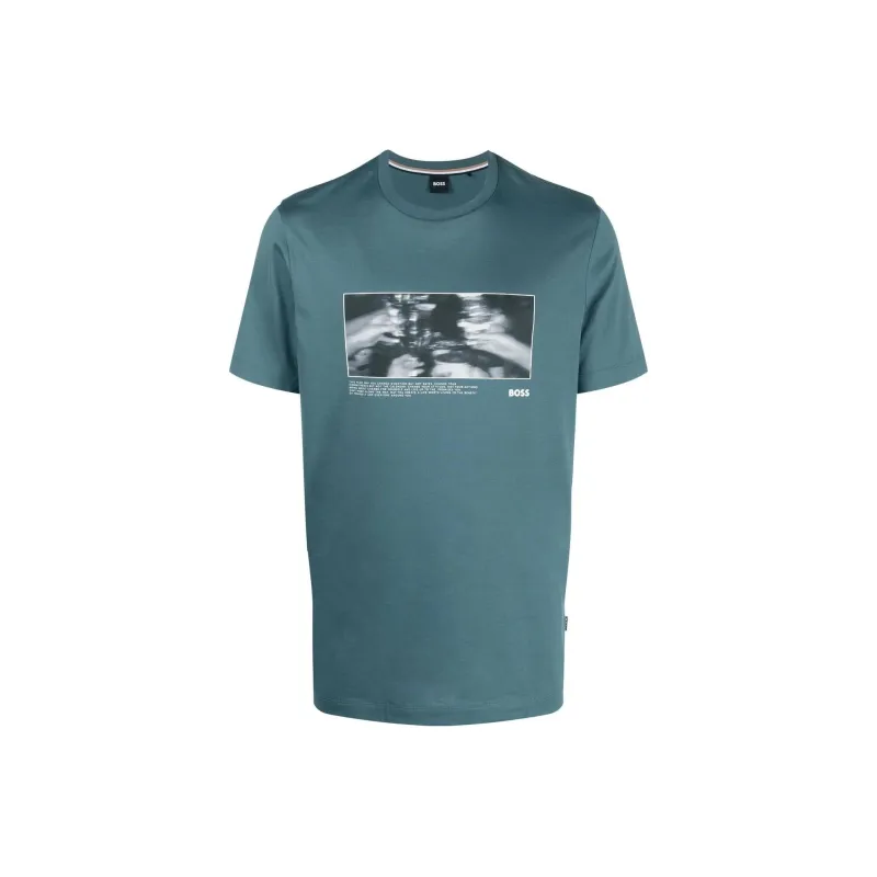 HUGO BOSS T Shirts Men Blue-0