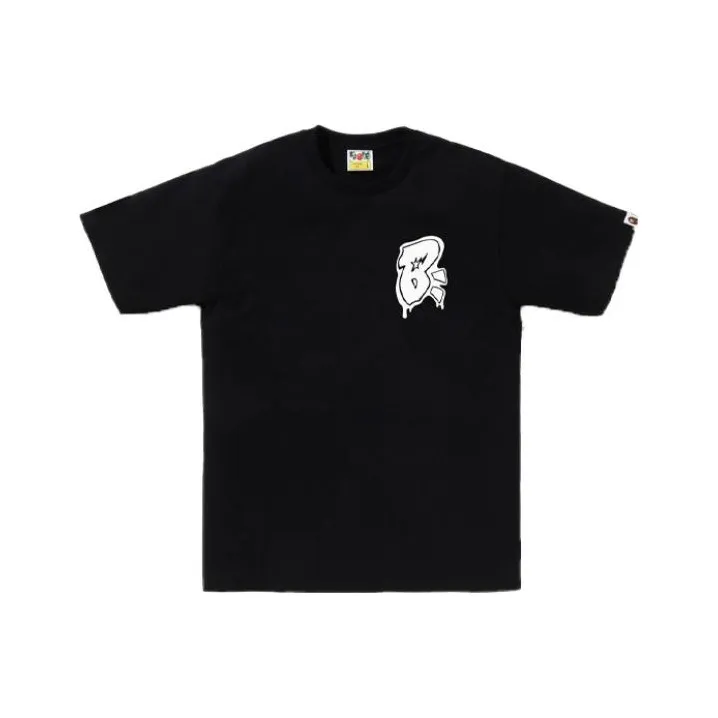 A BATHING APE Graffiti B One Point Tee-0