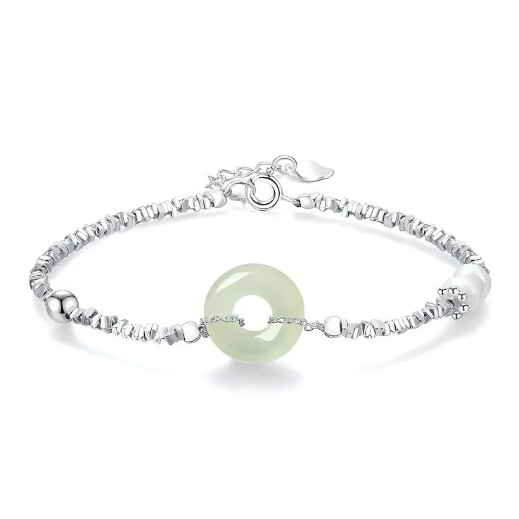 Royal Dragon Mirror 925 Sterling Silver Bracelets Women's-0