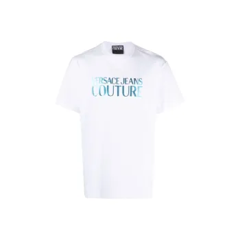 VERSACE JEANS Couture Logo print Cotton T shirt