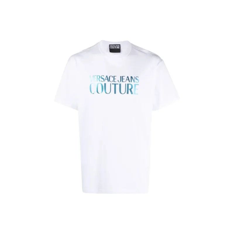 VERSACE JEANS Couture Logo print Cotton T shirt-0