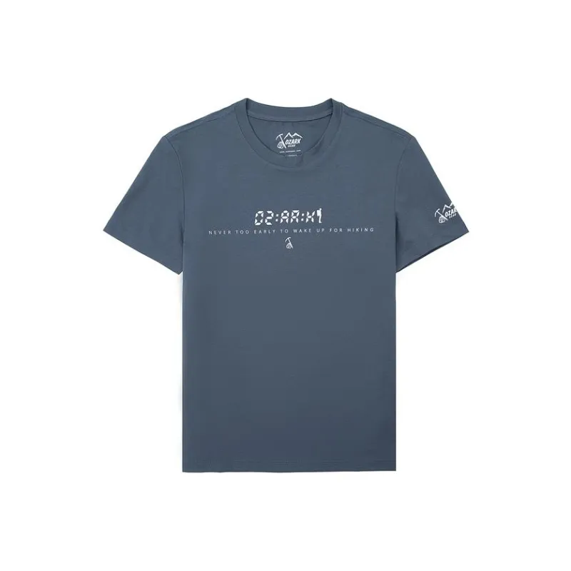 OZARK GEAR T-Shirt Unisex Gray Blue-0